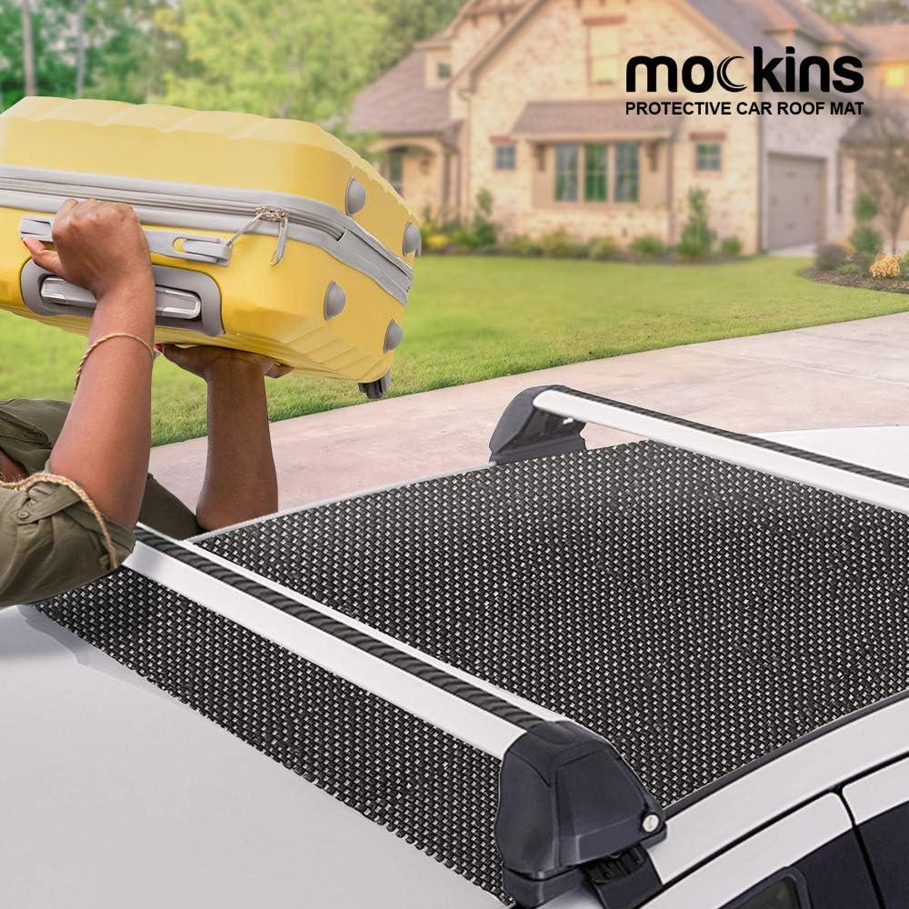 imageMockins 60quotx40quot Anti Slip Mat for Car Top Carrier ampamp Roof Bag  Car Top Storage PVC Foam Pad  Car Roof Rack Pads for Crossbars  TrimtoFit Protective Mat for Under SUV Car ampamp Truck Rooftop Cargo Bag51 X 39