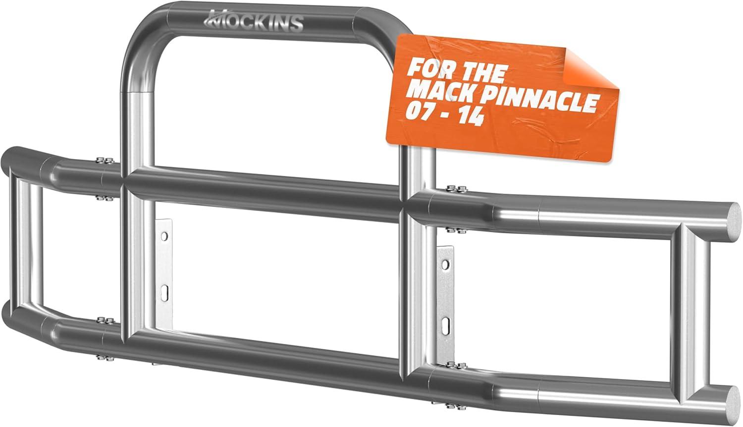 imageMockins Mack Pinnacle 20072014 Bumper Guard Mounting Bracket Set  HeavyDuty AllWeather Folding Front Bumper Bracket wHardware Included to Attach Deer Guard for Mack Pinnacle 0714 Semi TruckMack Pinnacle 0714