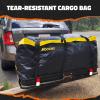 imageMockins 16 CuFt Trailer Hitch Cargo Carrier Bag  58quotx20quotx24quot Durable Vinyl Cargo Bag for Hitch Carrier  Waterproof Truck Bed Storage Set wStraps ampamp Lock  Weatherproof Vehicle Soft Shell Carriers20 Cubic Feet  60x20x29