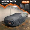 imageMockins 190quotx75quotx60quot Midsize Sedan Car Cover Waterproof All Weather  Heavy Duty 250G PVC ampamp Cotton Indoor ampamp Outdoor Car Covers for Automobiles  ScratchResistant Lining Buckle Strap ampamp Carry BagSedan  Medium  190 x 75 x 60