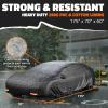 imageMockins 190quotx75quotx60quot Midsize Sedan Car Cover Waterproof All Weather  Heavy Duty 250G PVC ampamp Cotton Indoor ampamp Outdoor Car Covers for Automobiles  ScratchResistant Lining Buckle Strap ampamp Carry BagSedan  XSmall  175x70x60