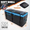 imageMockins 25 CuFt Large Trailer Hitch Cargo Carrier Bag  60quotx24quotx31quot All Weather Cargo Bag for Hitch Carrier  Waterproof Luggage Bag for Truck Bed Storage  Vehicle Soft Shell Carriers wAccessories25 Cubic Feet  60x31x24