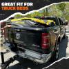 imageMockins 30 CuFt Trailer Hitch Cargo Carrier Bag  60quotx24quotx36quot Weatherproof Cargo Bag for Hitch Carrier  Waterproof Truck Bed Storage  Vinyl Vehicle Soft Shell Carriers Set for Road Trips ampamp Camping30 Cu Ft  BlackYellow