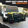 imageMockins 30 CuFt Trailer Hitch Cargo Carrier Bag  60quotx24quotx36quot Weatherproof Cargo Bag for Hitch Carrier  Waterproof Truck Bed Storage  Vinyl Vehicle Soft Shell Carriers Set for Road Trips ampamp Camping30 Cu Ft  BlackYellow