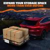 imageMockins 30 Cubic Ft Square Trailer Hitch Cargo Carrier Bag Waterproof ampamp All Weather  40quotx40quotx32quot 500D PVC Cargo Bag for Hitch Carrier  Spacious Truck Bed Waterproof Storage wBuckle Straps ampamp Lock40L X 40W X 6H Hitch Carrier
