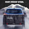 imageMockins 60quotx20quotx6quot Heavy Duty Trailer Hitch Cargo Carrier wLicense Plate Holder ampamp 16 CuFt Waterproof Cargo Bag for Hitch Carrier  AllWeather 500 Lbs Cap Folding Luggage Rack for SUV Car ampamp TruckLarge 60 L X 20 W X