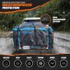 imageMockins 60quotx24quotx6quot Heavy Duty Trailer Hitch Cargo Carrier with 500 Lbs Capacity  Great for Camping Road Trips Moving ampamp More  Hauling Set Includes Straps Net Lock ampamp StabilizerExtra Large 60 L X 24 W X 6 H