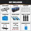 imageMockins 60quotx24quotx6quot Heavy Duty Trailer Hitch Cargo Carrier with 500 Lbs Capacity  Great for Camping Road Trips Moving ampamp More  Hauling Set Includes Straps Net Lock ampamp StabilizerLarge 60 L X 20 W X 6 H