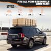 imageMockins 90quotx50quotx6quot XXL Heavy Duty Roof Rack Cargo Carrier for Top of Vehicle Storage  250 Lbs Cap Steel Car Roof Basket wStraps  Weatherproof Rooftop Cargo Basket for SUV RV ampamp Large Vehicles