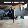 imageMockins Anti Rattle Hitch Tightener 2 Inch ampamp 125 Inch Receivers  HeavyDuty AntiRust Steel Trailer Hitch Stabilizer  Reduces Noise ampamp Sway Movement on Cargo Racks  Adaptable ampamp Easy to Install