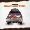 imageMockins AntiTilt 73quot Motorcycle Hitch Carrier with Ramp  500 Lbs Cap Dirt Bike Hitch Carrier  AllWeather Steel Motorcycle Trailer Mount Versatile as eBike Rack ampamp Scooter Rack with AccessoriesBlack