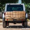 imageMockins Black Heavy Duty 208quot X 368quot Bungee Cargo Net Stretches to 45quot X 75quot The Cargo Carrier Net Comes with 10 Hooks and can be Used with Any Car or Van SUV and Truck