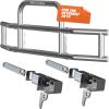imageMockins Mack Pinnacle 20072014 Bumper Guard Mounting Bracket Set  HeavyDuty AllWeather Folding Front Bumper Bracket wHardware Included to Attach Deer Guard for Mack Pinnacle 0714 Semi TruckPeterbilt 386  587  19