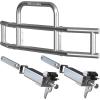 imageMockins Mack Pinnacle 20072014 Bumper Guard Mounting Bracket Set  HeavyDuty AllWeather Folding Front Bumper Bracket wHardware Included to Attach Deer Guard for Mack Pinnacle 0714 Semi TruckMack Pinnacle 0714