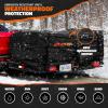 imageMockins XXL 72quotx36quotx6quot Folding Trailer Hitch Cargo Carrier w 50 CuFt Waterproof Cargo Bag for Hitch Carrier  500 Lbs Cap Luggage Rack for SUV Car ampamp Truck wRear Lights License Plate Holder ampamp More