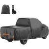 imageMockins 190quotx75quotx60quot Midsize Sedan Car Cover Waterproof All Weather  Heavy Duty 250G PVC ampamp Cotton Indoor ampamp Outdoor Car Covers for Automobiles  ScratchResistant Lining Buckle Strap ampamp Carry BagPick Up Truck  Large  235 x 80 x 77