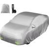 imageMockins 200quotx75quotx60quot Large Sedan Car Cover  190T Polyester Soft Indoor ampamp Outdoor Car Cover for Dust UV Light Rain Snow ampamp Frost  Weather Proof Car Covers for Automobiles  Full Car Tarp Cover SetSedan  Small  185 x 70 x 60