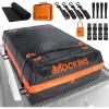 imageMockins 30 CuFt AllWeather Rooftop Cargo Carrier Bag  60quotx43quotx20quot SoftShell Vinyl Car Top Carrier Without Roof Rack  Roof Cargo Bag for Top of Car SUV Truck ampamp Large Vehicles wAccessories30 Cubic Ft