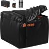 imageMockins 30 Cubic Ft Square Trailer Hitch Cargo Carrier Bag Waterproof ampamp All Weather  40quotx40quotx32quot 500D PVC Cargo Bag for Hitch Carrier  Spacious Truck Bed Waterproof Storage wBuckle Straps ampamp Lock30 Cu Ft Bag  40x40x32
