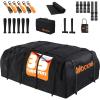 imageMockins 35 CuFt Black Waterproof Rooftop Cargo Carrier Bag  60quotx42quotx24quot Car Roof Bag for Use with or wo Roof Rack  Car Topper Luggage Carrier Waterproof Storage Set wMat Straps Hooks ampamp More