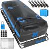 imageMockins XL 84quotx39quotx6quot Extendable Roof Rack Cargo Carrier ampamp 35 CuFt Waterproof Cargo Bag for Top of Car  3 Length Sizes 40quot63quot84quot Luggage Rack for SUV Car ampamp Truck with Roof Basket Accessories84L x 39W x 6H  35 CuFt Bag