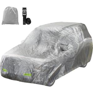 imageMockins 190quotx75quotx72quot SUV Car Cover wZipper Door  150D Polyester Fabric Car Covers for Automobiles  Indoor ampamp Outdoor Car Cover wStrap ampamp Carry Bag  Full Exterior Covers for Basic Weather DefenseSUV  Small  182 x 74 x 68
