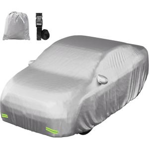 imageMockins 200quotx75quotx60quot Large Sedan Car Cover  190T Polyester Soft Indoor ampamp Outdoor Car Cover for Dust UV Light Rain Snow ampamp Frost  Weather Proof Car Covers for Automobiles  Full Car Tarp Cover SetSedan  Extra Small  175 x 70 x 60