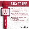 imageMockins Silver Bluetooth Karaoke Microphone for Kids with Built in Wireless Speaker Wireless Microphone Karaoke Compatible with iOS ampamp Android  AllinOne MicRed