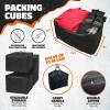 imageMockins 29x2312 Cargo Carrier Packing Cubes 6 Pack  Truck Bed Cargo Bag PrePacking Set  Each Trailer Hitch Cargo Carrier Bag Cube Holds 90 Lbs  Great for Waterproof Storage Bag Organization48x18x6  15 CuFt Bag  Packing Cubes
