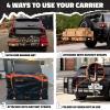 imageMockins 29x2312 Cargo Carrier Packing Cubes 6 Pack  Truck Bed Cargo Bag PrePacking Set  Each Trailer Hitch Cargo Carrier Bag Cube Holds 90 Lbs  Great for Waterproof Storage Bag Organization60X24X6  30 CuFt Bag  Packing Cubes