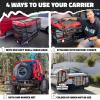imageMockins 29x2312 Cargo Carrier Packing Cubes 6 Pack  Truck Bed Cargo Bag PrePacking Set  Each Trailer Hitch Cargo Carrier Bag Cube Holds 90 Lbs  Great for Waterproof Storage Bag Organization48x18x6  15 CuFt Bag  Packing Cubes