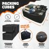 imageMockins 29x2312 Cargo Carrier Packing Cubes 6 Pack  Truck Bed Cargo Bag PrePacking Set  Each Trailer Hitch Cargo Carrier Bag Cube Holds 90 Lbs  Great for Waterproof Storage Bag Organization6 Packing Cubes  29x23x12