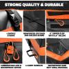 imageMockins 30 Cu Ft Weatherproof Car Roof Cargo Carrier Bag for Top of Car Storage  60x43x20 Waterproof SoftShell 840D Roof Bag  No Rack Rooftop Cargo Carrier with Mesh Mat Lock Hooks amp Straps