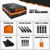 imageMockins 30 Cu Ft Weatherproof Car Roof Cargo Carrier Bag for Top of Car Storage  60x43x20 Waterproof SoftShell 840D Roof Bag  No Rack Rooftop Cargo Carrier with Mesh Mat Lock Hooks amp Straps