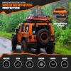 imageMockins 30 Cu Ft Weatherproof Car Roof Cargo Carrier Bag for Top of Car Storage  60x43x20 Waterproof SoftShell 840D Roof Bag  No Rack Rooftop Cargo Carrier with Mesh Mat Lock Hooks amp Straps