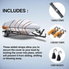image:imageMockins Large Waterproof Boat Cover 2022 Ft  Trailerable AllWeather 600D Polyester Oxford Boat Tarp with 100 Beam Width  Fits Bass Fishing amp Runabout Boats  Includes TieDown Straps amp Ratchets1719 x 98  150D  Medium