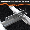 image:imageMockins Grille Guard Mounting Bracket Set for 2022Present Peterbilt 386 amp 587  Folding Front Bumper Guard Bracket Kit with Hardware  Galvanized Iron amp Stainless Steel Semi Truck Deer Guard MountsMack Pinnacle 0714