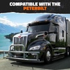 image:imageMockins Grille Guard Mounting Bracket Set for 2022Present Peterbilt 386 amp 587  Folding Front Bumper Guard Bracket Kit with Hardware  Galvanized Iron amp Stainless Steel Semi Truck Deer Guard MountsPeterbilt 386  587  19