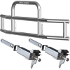 image:imageMockins Grille Guard Mounting Bracket Set for 2022Present Peterbilt 386 amp 587  Folding Front Bumper Guard Bracket Kit with Hardware  Galvanized Iron amp Stainless Steel Semi Truck Deer Guard MountsMack Pinnacle 0714
