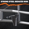 image:imageMockins Grille Guard Mounting Bracket Set for 2022Present Peterbilt 386 amp 587  Folding Front Bumper Guard Bracket Kit with Hardware  Galvanized Iron amp Stainless Steel Semi Truck Deer Guard MountsFreightliner Cascadia 0717