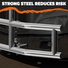 image:imageMockins Grille Guard Mounting Bracket Set for 2022Present Peterbilt 386 amp 587  Folding Front Bumper Guard Bracket Kit with Hardware  Galvanized Iron amp Stainless Steel Semi Truck Deer Guard MountsPeterbilt 386  587  0612