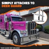image:imageMockins Grille Guard Mounting Bracket Set for 2022Present Peterbilt 386 amp 587  Folding Front Bumper Guard Bracket Kit with Hardware  Galvanized Iron amp Stainless Steel Semi Truck Deer Guard MountsPeterbilt 386  587  19