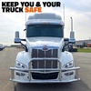 image:imageMockins 75 Ft Stainless Steel Front Bumper Guard for Trucks amp Mounting Bracket Compatible with 2022Present Peterbilt 386 amp 587  90 Grille Guard amp Folding Brackets  Semi Truck Bumper Protector Set