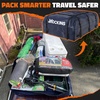 image:imageMockins 40 CuFt XXL SoftShell Car Roof Bag 72x48x20 with Accessories  Waterproof Rooftop Cargo Carrier for Top of Vehicle  Car Top Carrier Without Roof Rack for Car Truck SUV Van amp RV30 Cubic Feet