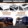 image:imageMockins 40 CuFt XXL SoftShell Car Roof Bag 72x48x20 with Accessories  Waterproof Rooftop Cargo Carrier for Top of Vehicle  Car Top Carrier Without Roof Rack for Car Truck SUV Van amp RV30 Cubic Feet