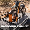image:imageMockins Motorcycle Wheel Chock amp Motorcycle Front Stand for Up to 65 Tire  Heavy Duty Wheel Chocks for Trailer  Truck Bed amp Garage Use  337 Wide Base  Cruiser Sport amp Dirt Bike Wheel Stand