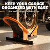 image:imageMockins TBar Heavy Duty Wheel Chocks for Trailer Truck Bed amp Garage Use  23 Wide Stabilizer Base Motorcycle Front Stand  Tire Chock For Up to 71 Tires  Cruiser Bobber amp Dirt Bike Wheel Stand